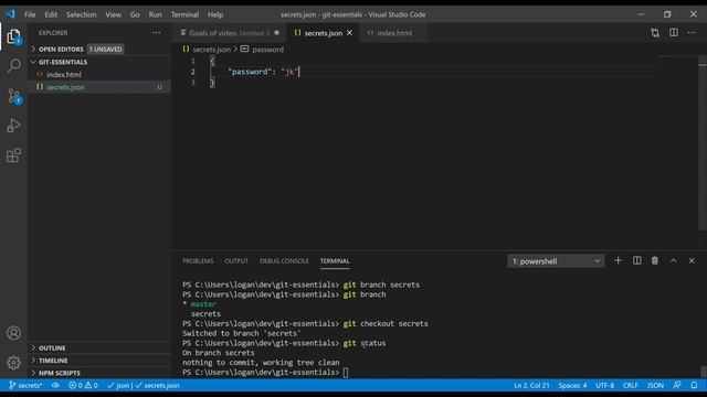 Git Essential Commands - On Your Machine смотреть онлайн