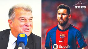 HE'S COMING HOME! LAPORTA SHOCKS EVERYONE with his words about possible MESSI' transfer!