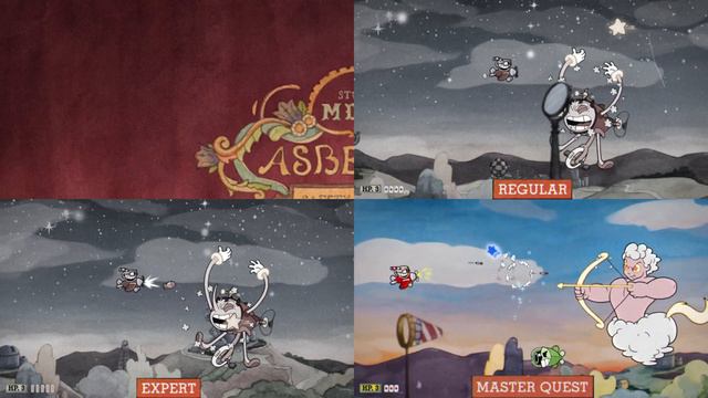 Cuphead: No Hit / Difficulty Comparison / Hilda Berg / Master Quest (03)