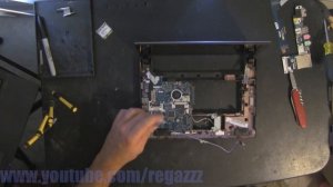 ACER D260  take apart video, disassemble, how to open disassembly