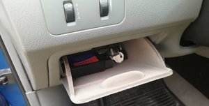 Тайный бардачок под руль в Авео т-200 usa