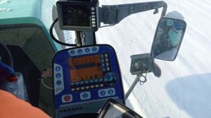 Установка Autopilot под управлением дисплея GFX-750, Trimble на опрыскиватель Berthoud Raptor 4240