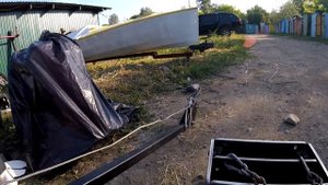 Якорная система своими руками для лодки ПВХ, для рыбалки на Ангаре.