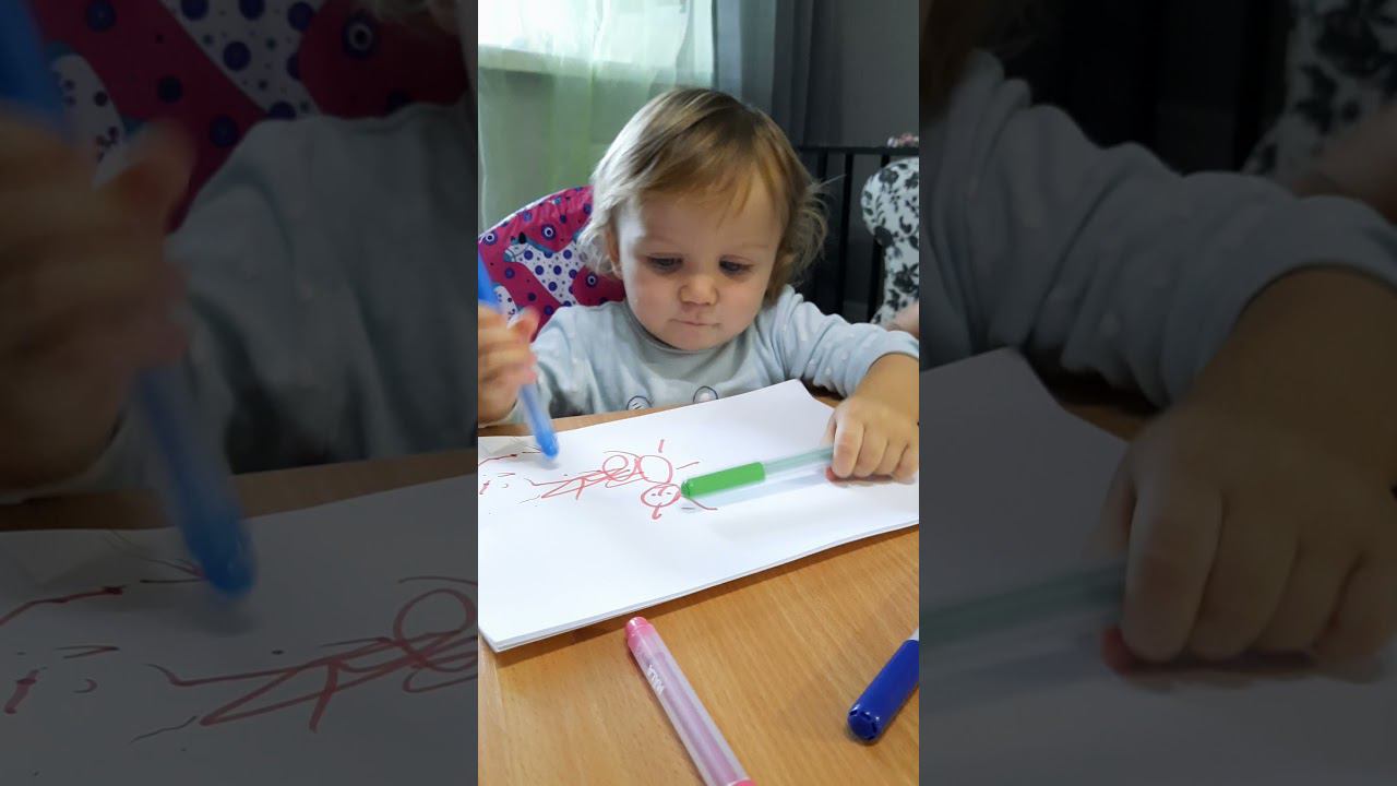 Василиса рисует с дедушкой смотреть онлайн