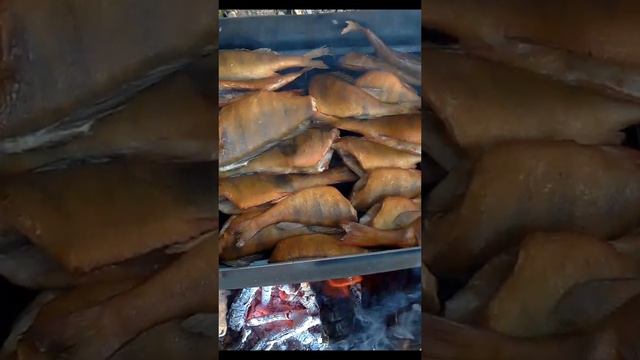 копченый окунь