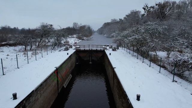 Главный черняховск. Шлюз в Черняховске. Калининградская область 1:1.