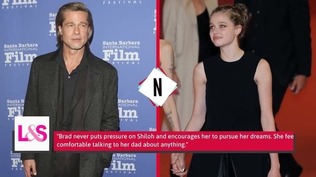 Shiloh Jolie-Pitt's Relationship With Her Dad Brad Pitt Revealed смотреть онлайн