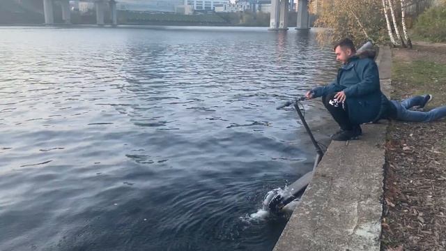 Yokamura i8 Электросамокат который умеет плавать. Гидроизоляция смотреть онлайн