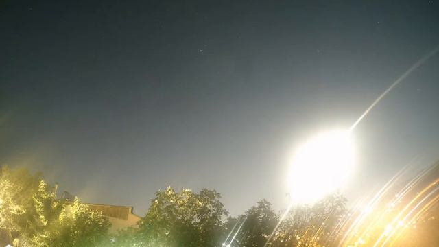 таймлапс ночное небо