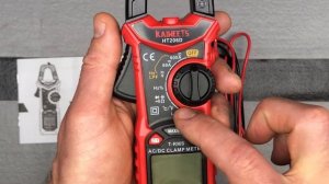 Unboxing: KAIWEETS HT206D Digital Clamp Meter T-RMS 6000 Counts, Multimeter Voltage Tester