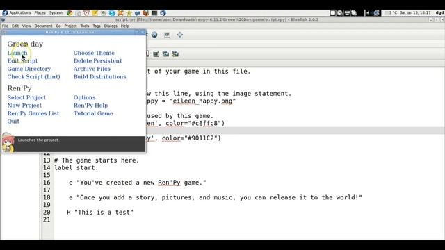 Getting Started with Renpy Part III watch the tabs! смотреть онлайн