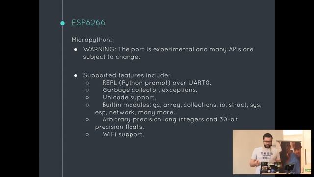 MicroPython: Python for microcontrollers and constrained environments