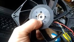 Вентилятор как разобрать ? Power fan DELTA 12v 4.8a
