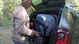 ТЕЛЕЖКА ДЛЯ ПЕРЕВОЗКИ ЛОДКИ ПВХ PVC BOAT TROLLEY