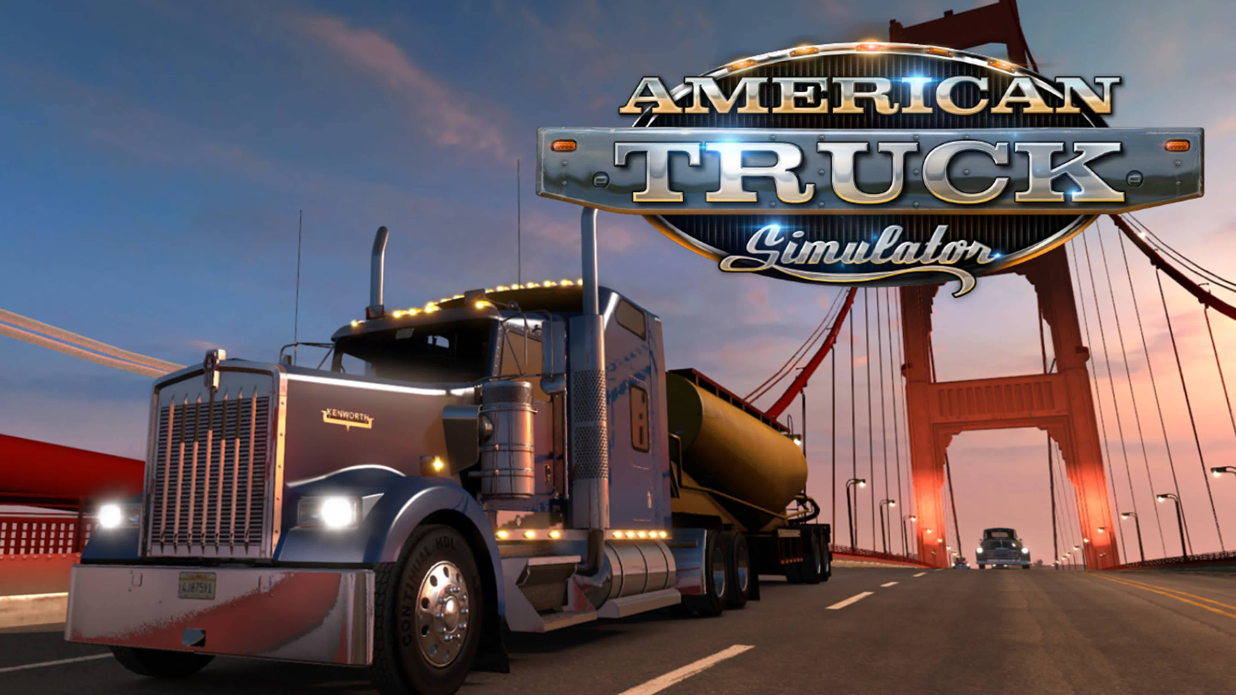American Truck Simulator 🔴 нагоняем сон