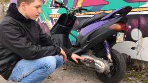 Обзор мопеда Yamaha jog zr / ДИО ВАЛИТ А ДЖОГ НЕТ? / МЕЧТА ВСЕХ ШКОЛЬНИКОВ