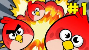 Злые птички Angry Birds 1 серия на канале МиниМакс.