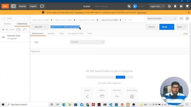 #12 | HTTP DELETE Method | CRUD Operations | REST API with Python Flask | HINDI