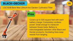 Revamp Your Garden with the Best BLACK+DECKER Tillers of 2023!
