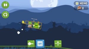 Bad Piggies: Wall Mounted Gun