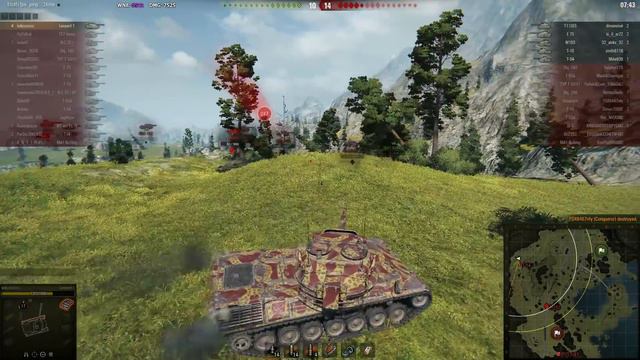 World of Tanks - Leopard 1 - 9 Kills - 10.4k Damage - 1vs6 [Replay|HD] смотреть онлайн