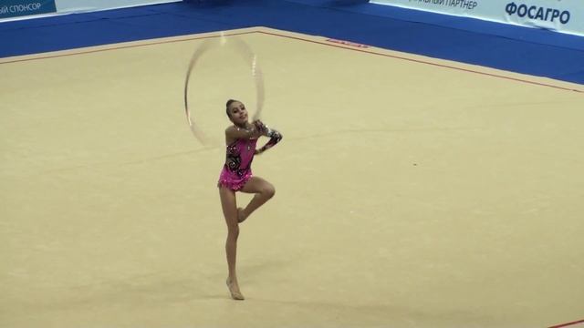 Polyakova Veronika Russia, обруч. Гран-При 2013 смотреть онлайн