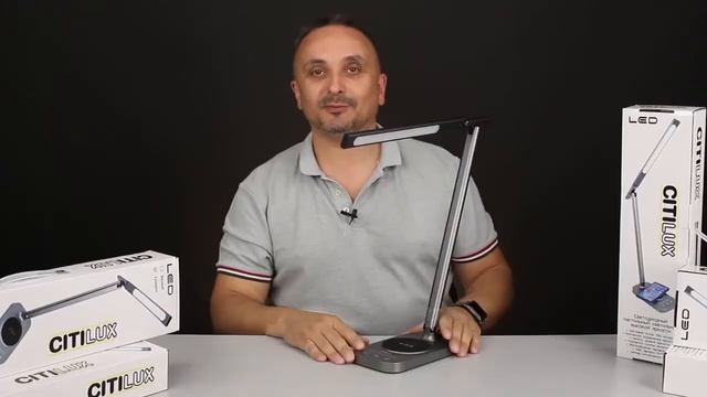 Настольные лампы Citilux Ньютон CL803051 и CL803052 смотреть онлайн