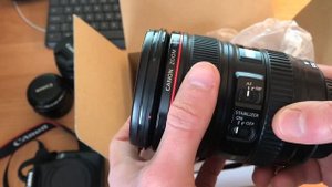 Не рабочий объектив за 1000 долларов Canon 24-105мм F/4 L ошибка 01