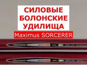 СИЛОВЫЕ БОЛОНСКИЕ удилища Maximus SORCERER | ОБЗОР УНИВЕРСАЛЬНЫХ БОЛОНСКИХ удилищ Максимус СОРЦЕРЕР