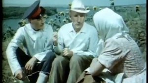 сьемки фильма "Тихий Дон"1957 год.
