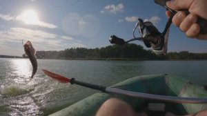 Трофейная щука! Ловля на спиннинг с лодки 🚣🎣