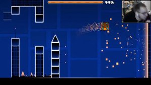 РЕАКЦИЯ ВАНКО НА ПРОХОЖДЕНИЕ УРОВНЕЙ ГЕОМЕТРИ ДАШ НАРЕЗКА 1 ЧАСТЬ