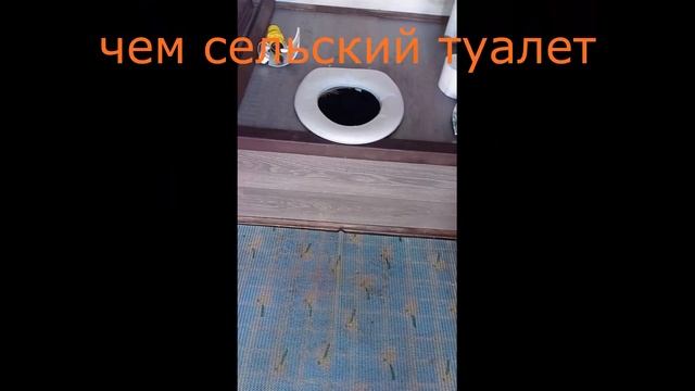 Крутая отделка уличного туалета.