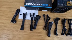 AeroCool Integrator Gold 1000W обзор. Модульный блок питания 80 Plus Gold с 12VHPWR