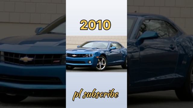 Evolution of Chevrolet Camaro ? old and new #viral #trending #viral short