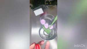 Заливка Пластиковых форм/восьмерки из мыла/ мыло на 8 марта
