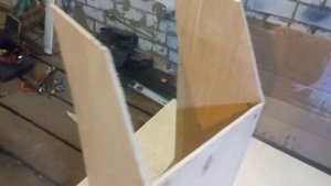Кофр за 700р для снегохода Бурлак АЗИМУТ из фанеры своими руками.