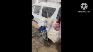 Покраска Lada Largus своими руками