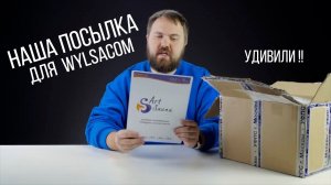 Нашу посылку распаковал Wylsacom. Чем мы его удивили?