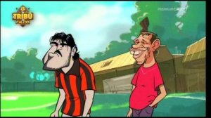 Cartoons calcio - alla larga da Ibra