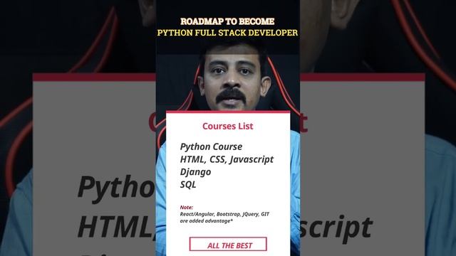 Roadmap to python based full stack developer #pythonfullstackroadmap #telugu #teluguwebguru