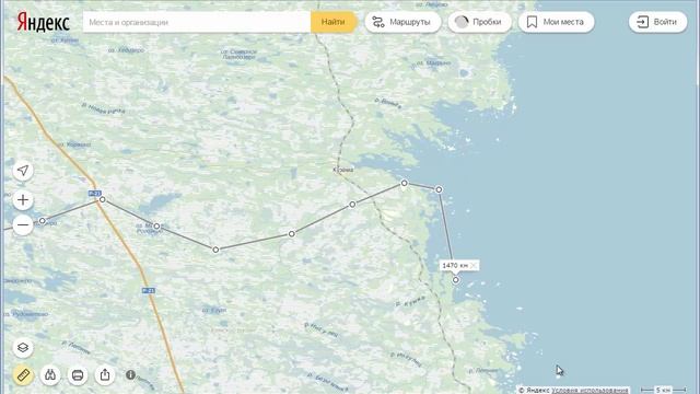 Самый длинный маршрут водного похода по Кольскому и Карелии