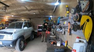 Восстанавливаю подушки на круглом ESCUDO TA02W, гаражный движ. техничка, сварка, кузов