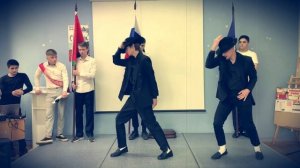Школьный танец в стиле Майкла Джексона (Smooth Criminal)