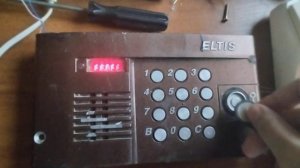 Как записать ключ на домофоне ELTIS-VIZIT