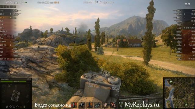 WOT: Рудники - AT 15 - 9 фрагов -