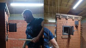 Чистый пар или легкий в Русской парной? Подготовка кирпичной банной печи к парению.