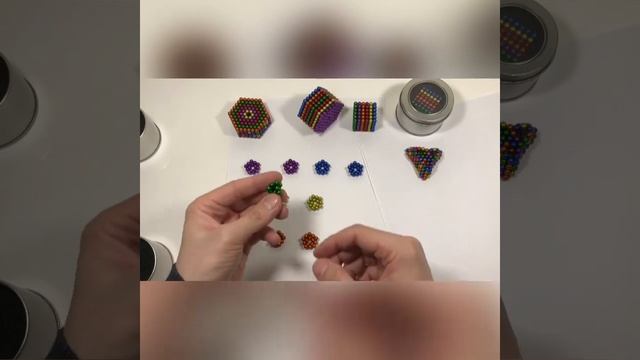 Magnetic ball / Мячик с магнитных шариков / Neocube смотреть онлайн