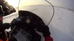 YAMAHA VIKING Best Winter day/Покатушки на снегоходах