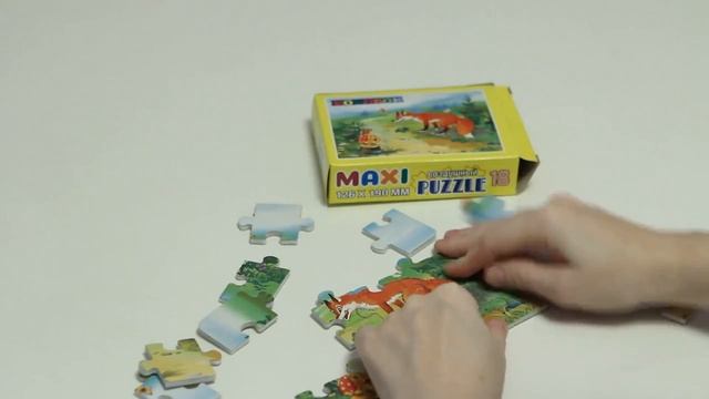 Макси-пазл воздушный  _Колобок_ от компании Ракета, игра-головоломка для детей.mp4
